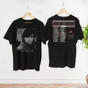 John Mellencamp Live And In Person Tour 2024 Tshirt-2 Sided